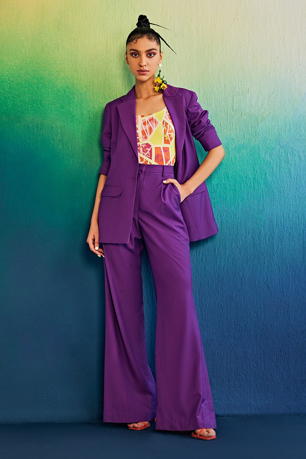 Purple formal pant on sale suits