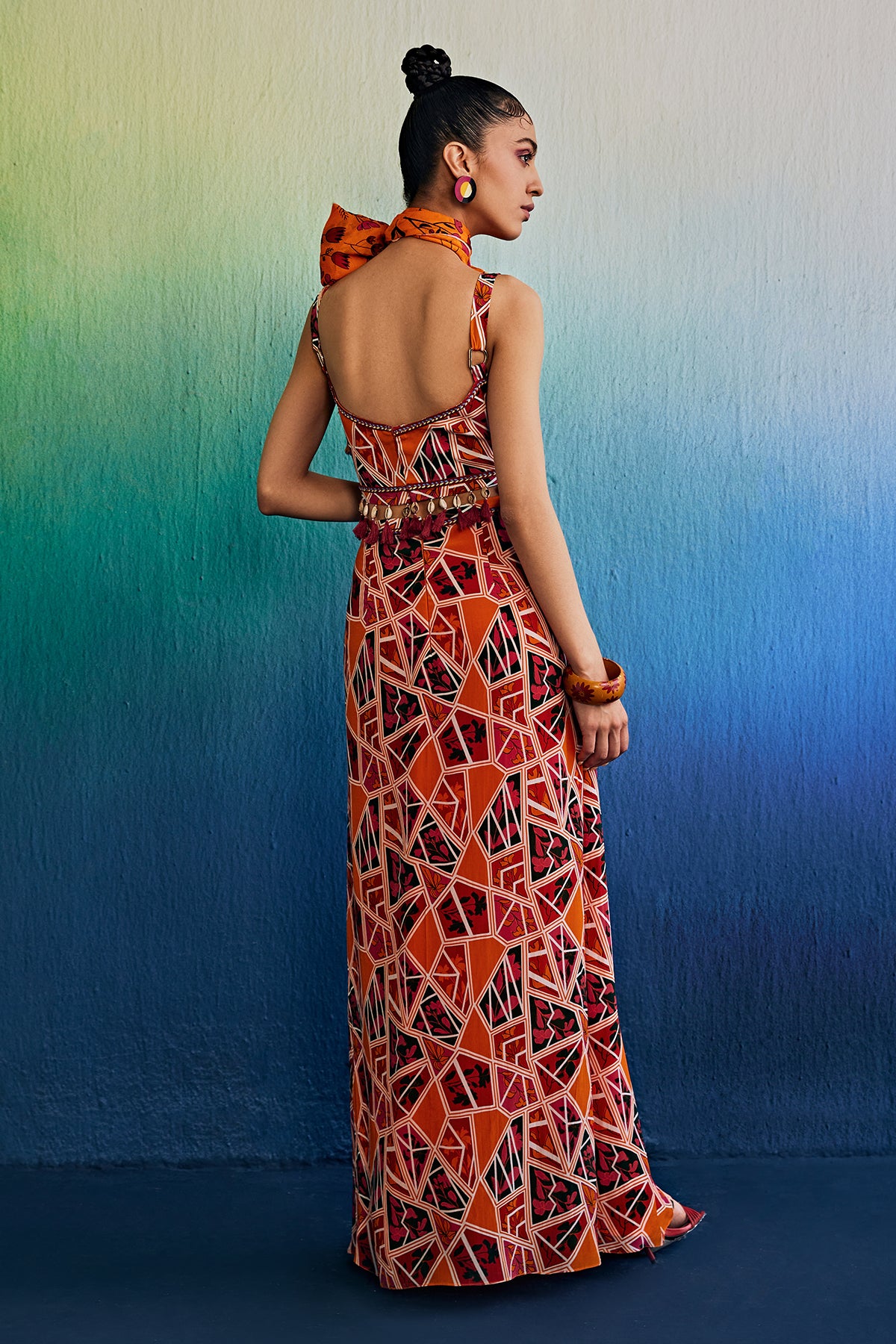Tangerine Maxi Dress