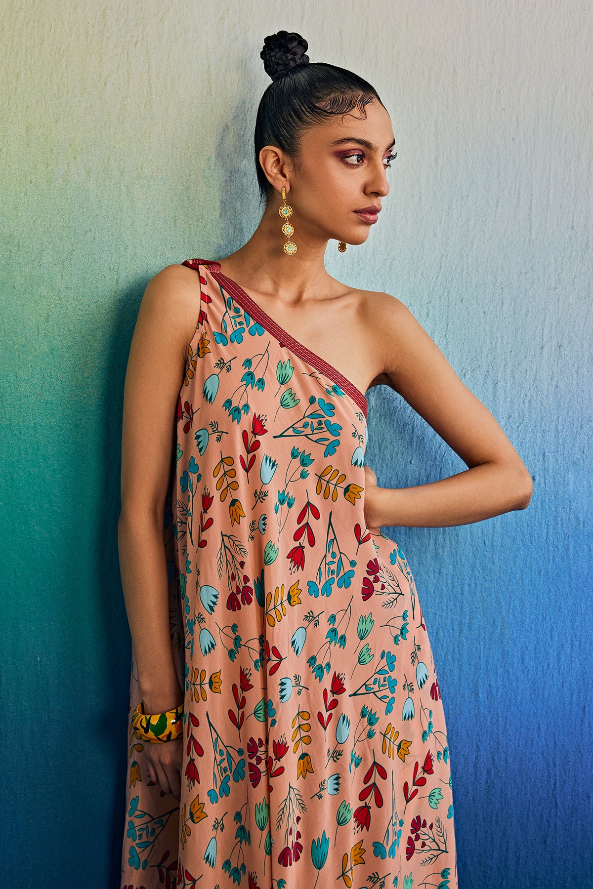 Salmon Pink Co-ord Set