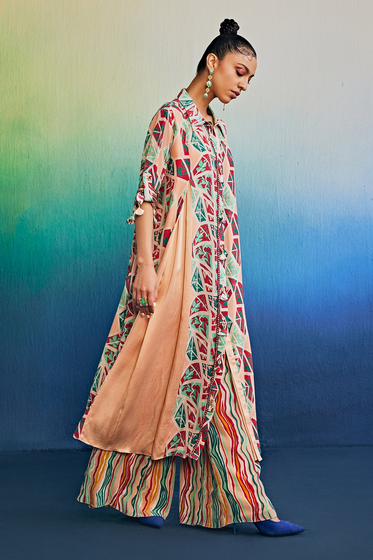 Salmon Pink Co-ord Set