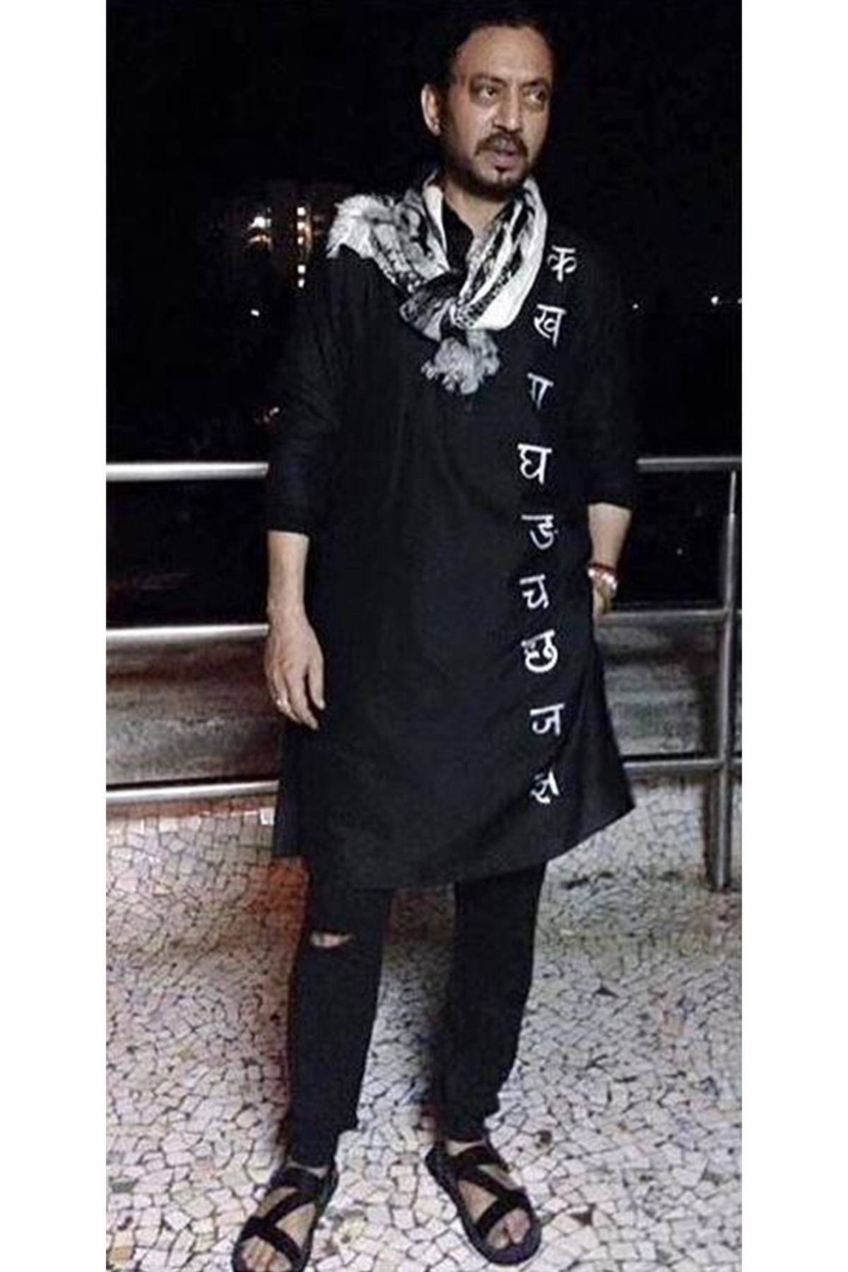 Kurta pajama with on sale sneakers