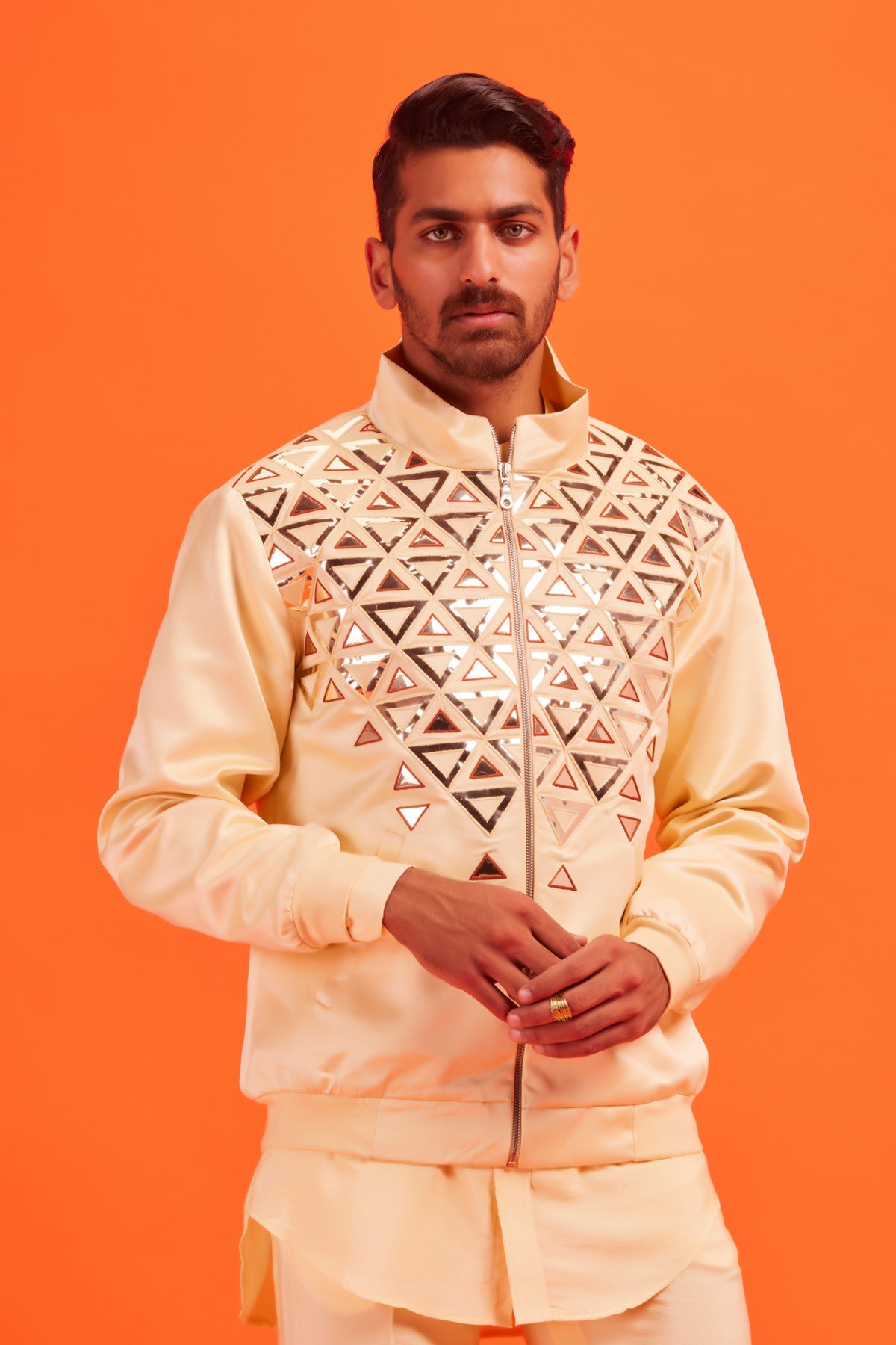 Pastel Yellow Kurta Shirt and Pastel Yellow Pants