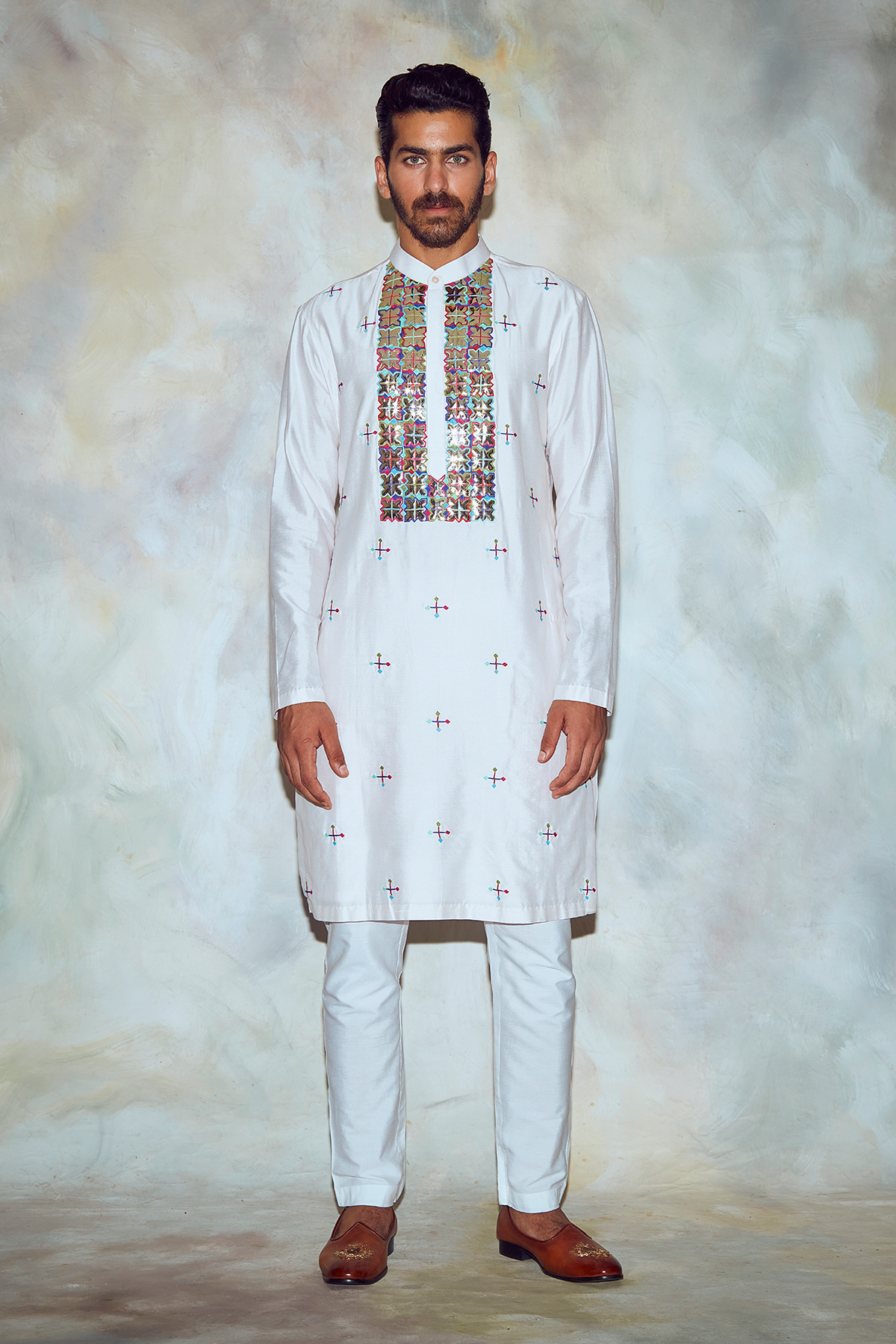 Blush Pink Box Kurta