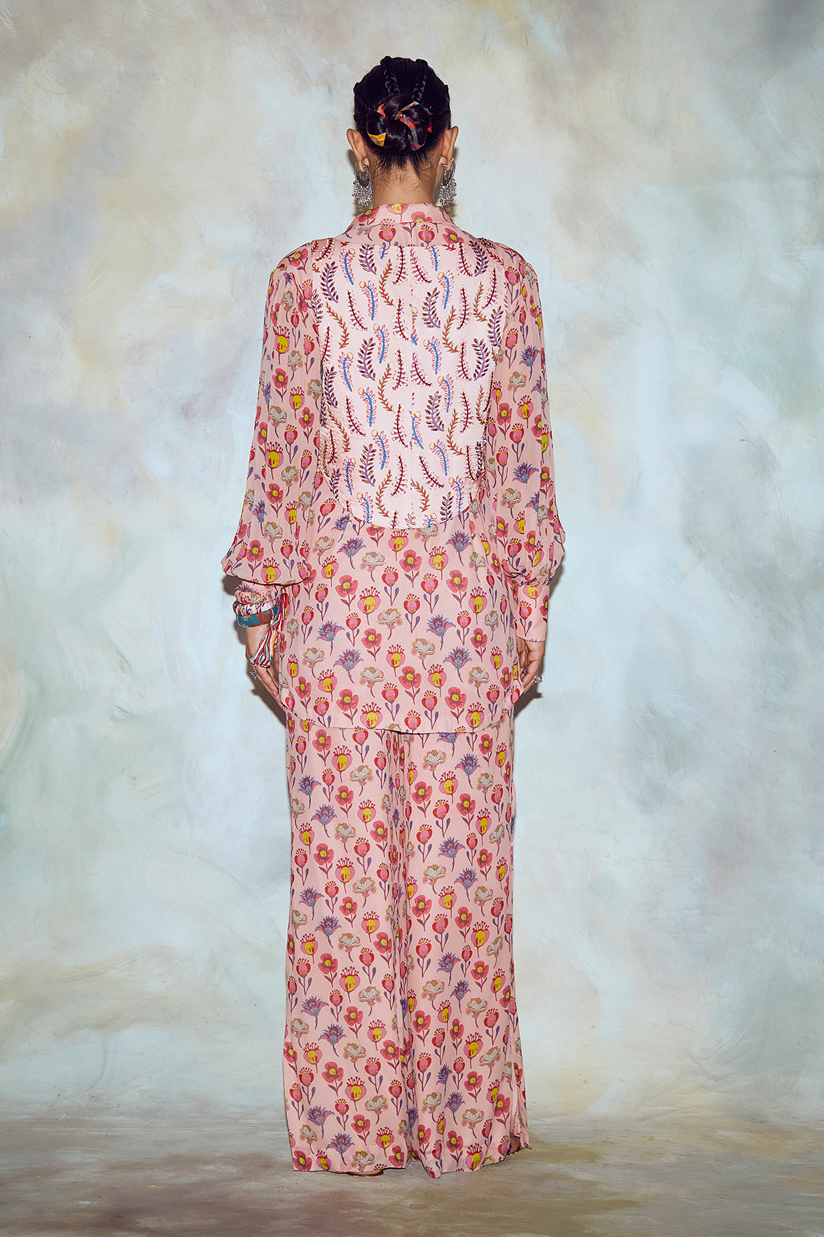 Blush Pink Pant Suit Set