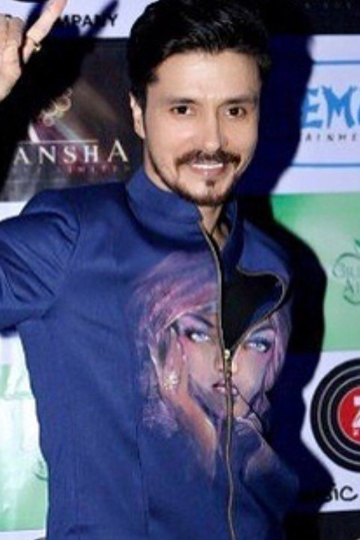 Darshan Kumar In Face Painted Jacket